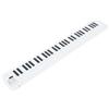 Generic Tastiera per Pianoforte Portatile, Tastiera per Pianoforte Pieghevole Elettronica Morbida Compatta Professionale a 61 Tasti per Principianti per Esercitarsi