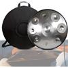 LXHGVKHJ Strumento Handpan Drum da 432Hz/440Hz, Steel Tongue Drum da 9/10/ 12 Note con Tripode, Battenti e Borsa per il Trasporto, Hand Pan Drum da 55cm per la Guarigione del Suono, la Meditazione o lo Yoga (
