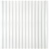 KAISER plastic® Pannelli acustici, colore: bianco, pannelli da parete in diversi formati, parete a lamelle in colore pastello, moderno rivestimento da parete (60 x 60 cm, 2 pezzi)
