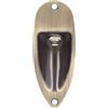 CDQL Piastra Presa Jack Ingresso Uscita Chitarra Stile Barca, Parti di Ricambio per Chitarra Elettrica Colore Bronzo 6,35 Mm con Viti per Jack Fender Strat Stratocaster (GT46 Scarico
