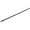 VICASKY Astina di Regolazione Truss Rod in Acciaio Nero per Chitarra, Doppia Azione Due Vie, Lunghezza 370 Mm, Modello Gh152, Accessorio Essenziale per Chitarra