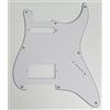 Generic Battipenna compatibile per Fender Stratocaster 8 viti HS Humbucker No Style Guitar (3 strati bianco)
