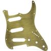 HJKLBGT Battipenna Per Chitarra Elettrica Full Metal SSS/HH Battipenna Per Chitarra Piastra Antigraffio Per Chitarra Elettrica ST/IB Multi Colore Piastra protettiva battipenna per chitarra elettri(SSS Bronze)
