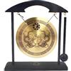 fengshuisale Zen Art H1302 - Gong da tavolo Feng Shui in ottone + braccialetto rosso in omaggio