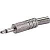 GEWA Connettore Alpha Audio Jack, Jack stereo 6,3 mm angolato, Per cavi con diametro fino a 6 mm