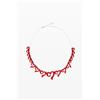 Desigual, ciondolo rosso zalio, Rosso, U