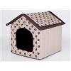 Hobbydog, Cuccia per Cani, Taglia 4, Beige con Zampe
