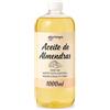 PLANTAWA Olio di Mandorle Dolci 1L | Olio di Mandorle per il Corpo 100% Naturale di Origine Vegetale | Olio Multiuso per Massaggi, Materia Prima, Contiene Vitamina E, Bio Olio Smagliature Gravidanza