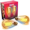 Innr Zigbee E27 smart bulb, funziona con Hue* (è necessario un ponte), lampadina LED Edison, da bianco caldo a bianco freddo, dimmerabile, 620lm, confezione da 2 pezzi