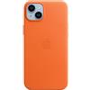 Apple Custodia iPhone 14 Plus in Pelle - Arancione (Apple - Back cover for mobil