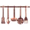 Melody Jane Dolls Houses Accessorio da Cucina in Miniatura Casa Bambole Rame Sospesi Utensili & Cremagliera 5055