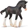 Collecta Figurine Cheval (M): Poulain Noir Clydesdale