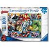 Ravensburger - Puzzle Marvel Avengers, 100 Pezzi XXL - Puzzle Bambini 6 Anni, Collezione Marvel, Giochi Educativi e Divertenti, Idee Regalo