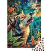WBCFGHJKN Lupo Puzzle 1000 Pezzi, Puzzle Impossibile 1000 Pezzi, Gioco Di Sfida Intellettuale 38x26cm/1000pcs
