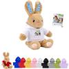Generic Coniglietto Di Peluche Personalizzato Con Foto Testo, Bunny Stuffed Animal Peluche Di Pasqua Su Misura Come Regali Personalizzati Per Lei E Lui A Pasqua Natale E Compleanno, 30cm