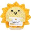HUKUMA Positive Bambole all'Uncinetto Per Supporto Emotivo25Jan-B03