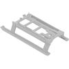 SUNFECILI Kit Carrello di Atterraggio Pieghevole, Carrello di Atterraggio Rialzato per Drone, Estensore di Altezza Durevole in ABS, Staffa per Rialzo Gamba, Accessorio RC Leggero per Gamba Estensibile(Grigio)