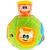 Chicco Gioco Palla Pop Up, Palla Musicale con Effetto Sorpresa, a Tema Giungla Con Luci, Suoni ed Effetto Cucù, Sviluppa Abilità Manuali, 6-36 Mesi