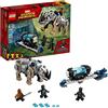 LEGO Marvel Super Heroes Black Panther, Rhino Face-off by The Mine 229 PCS