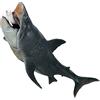 FLORMOON JOKFEICE Megalodon, Figurine di squali realistiche, 1 pezzi di modelli di creature sottomarine - giocattolo educativo e decorazione per torte per bambini
