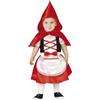 FIESTAS GUIRCA | Costume Caperucita Roja Baby (18-24 Mesi) - Cappa, Cappuccio e Vestito - Costumi da Fiaba e Fate per Giornata Mondiale del Libro, Halloween, Carnevale e Feste per Bambini