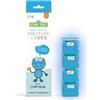 Glo Pals Sesame Street - Cubi luminosi attivati dall'acqua, confezione da 4 | Sesame Street Cubes Glow Blue a contatto con l'acqua, non tossico e antimuffa, costruisce abilità motorie e di colore