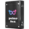 Generic Regali di San Valentino Coppie Adulti Poker Gioco Poker Camera Da Letto Giochi Notturni Regalo per Lui & Lei BZa382 (Nero, Taglia Unica)