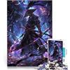 LKASGCBY Puzzle da 1000 pezzi per adolescenti Universo di armonia dei samurai sfida educativa Attività divertenti a casa, regali di compleanno, regali di viaggio, 75x50cm
