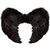 W WIDMANN MILANO Party Fashion Widmann Piumate Nere Costume Ali E Code Party Carnevale Giocattolo 307 Adulto Unisex, Multicolore, 37 x 50 cm, 8.00356E+12