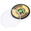 Toddmomy Proteggi Carte da Poker in Metallo Design Unico e Materiali Abs e Rame Accessorio Affidabile per Giochi di Poker e Regalo