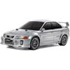 TAMIYA 58713 1:10 RC Mitsubishi Lancer Evo V TT-02 - Auto telecomandata, veicolo RC, modellismo, kit da assemblaggio, hobby, artigianato, modello RC, kit di costruzione RC