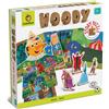 Ludattica - Woody Story Puzzle - Pinocchio | Puzzle in legno bambini 3+ anni di 24 pezzi - Due giochi in uno - Made in Italy