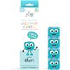 Glo Pals, Set 4 Cubi Luminosi Blair, Giochi da Bagnetto per Bambini da 3 Anni di Età, Aiuta lo Sviluppo Sensoriale e Cognitivo, con Illuminazione Automatica, Blu