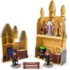 Spin Master MINI HOGWARTS playset con 3 personaggi HARRY HERMIONE SILENTE | Bambole da 7cm | 15 accessori | Giocattoli per bambini dai 3 anni in su
