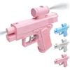 Generico Pistola ad acqua originale, pistola ad acqua bidirezionale per scherzi, spruzzatore d'acqua bidirezionale a doppia faccia, pistola a spruzzo compulsivo per amanti degli scherzi, scuola (Rosa)