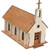 F Fityle Kit di Modelli di edifici in 1:72, Modello di Scena architettonica, Ornamenti da Collezione, smontaggio per Accessori di Layout di Micro