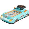 harayaa Giocattolo con Volante, Auto da Corsa per Bambini, Gioco di finzione, Regalo di Compleanno con Musica per Ragazzi
