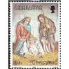 Prophila Collection Gibilterra 500A,B-501B Tre Strisce, 502 (Completa Edizione) MNH ** MNH 1985 Natale (Francobolli per i Collezionisti) Natale