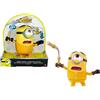 Minions - Personaggio Stuart con Suoni, Completo da Kung Fu e Nunchaku Rimovibile, Giocattolo per Bambini 4+ Anni, GMF22