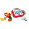 Teorema Giocattoli, Cassa Giocattolo per Bambini, Registratore di Cassa Giocattolo con Scanner, Suoni Realistici, Calcolatrice Vera e Accessori Supermercato Inclusi