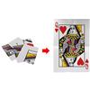 ZQION Enjoyer Broken Q Restore Card Trucchi magici Illusioni sul palco Carte magiche Trucco Mentalismo Accessori per Mago Jumbo Poker Recupera