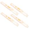 LIFKOME Set 4pezzi Clip per Domino in Plastico Beige Accessorio Creativo Interattivo Adatto ad Attività di Gruppo
