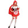 W WIDMANN MILANO Party Fashion - Costume Cappuccetto Rosso, Set costume da fiaba, Carnevale, Festa a tema