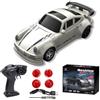 Meiurlex 1:64 Mini RC Drift Car, auto radiocomandata da 2,4 GHz, 4 WD, con faro LED, auto giocattolo, desktop RC per adulti