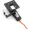 SPARKHOBBY 5KG 55g Carrello di Atterraggio Retrattile Elettrico con Blocco di Metallo Sterzo per RC 3-5kg FPV Ala Fissa Drone Aereo (1PCS con lo sterzo)