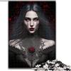 WGLINGX Puzzle da 1000 pezzi Ghost of Darkness gotico, puzzle da 1000 pezzi per adulti, regalo di Natale per adolescenti, antistress, fantastico per la famiglia (dimensioni 50x75cm)
