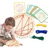 Generico Tavola Da Gioco In Legno | Gioco Educativo Grafico,Tavola Matematica Con 20 Carte e 4 Fascie | per Scuola Apprendimento Abilità Motorie Ragazzi Ragazze