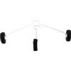 GARIOUANS Carrello di Atterraggio per Aerei Rc Leggero in Plastico e Lega, Facile da Installare, Kit di Ricambio per Aeroplani Radiocomandati
