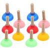 SUPVOX Set 10 Pezzi Mini Sturalavandini Giocattolo Da Mago Ventosa Colorato, Accessorio Creativo Per Trucchi Magici, Per Giochi Bagno e Casa Delle Bambole