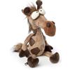 Sigikid- Gigolo Giraffe Peluche, Colore Marrone, Taglia Unica, 42819